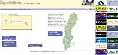 Tidskriften HotellSverige startsida 2005