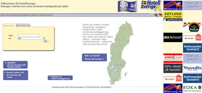 Tidskriften HotellSverige startsida 2007