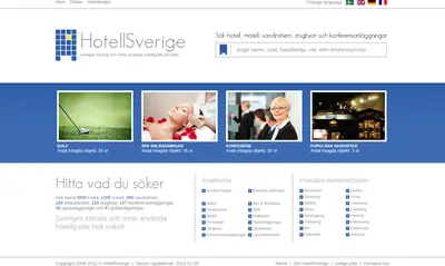 Tidskriften HotellSverige startsida 2013