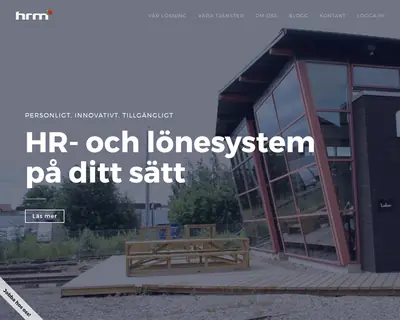 hrm, www.hrmsoftware.se startsida 2017