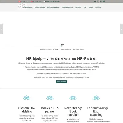 HRPeople startsida 2020