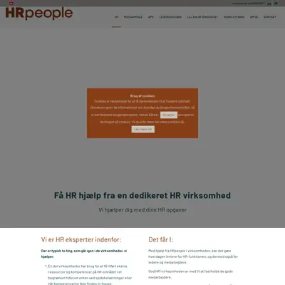 HRPeople startsida 2023