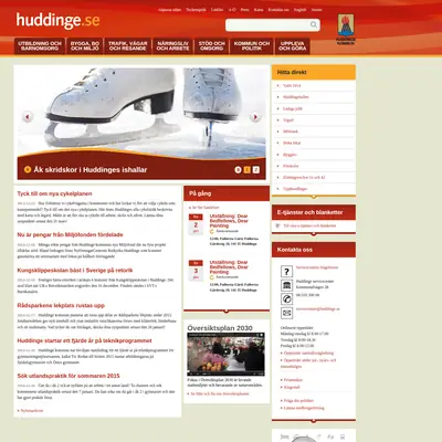 Huddinge Nyheter startsida 2015
