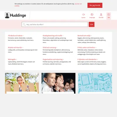 Huddinge Nyheter startsida 2020