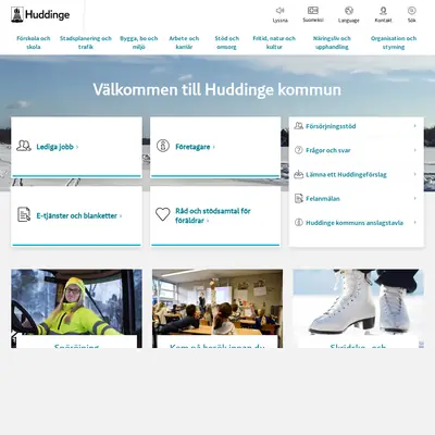 Huddinge Nyheter startsida 2024