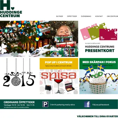 Huddinges Affärer startsida 2015