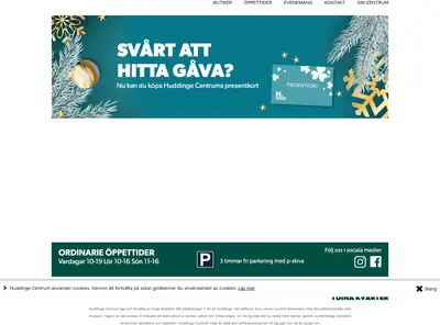 Huddinges Affärer startsida 2024
