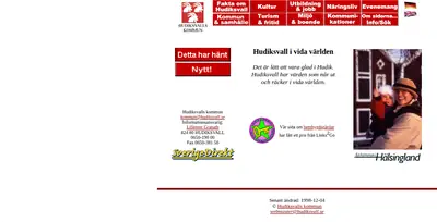 Hudiksvalls Nyheter startsida 1999