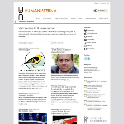 www.humanisterna.org startsida 2015