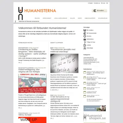 www.humanisterna.org startsida 2016