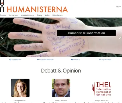 www.humanisterna.org startsida 2017