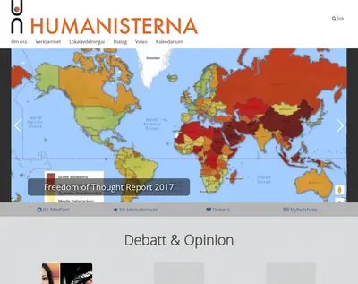 www.humanisterna.org startsida 2018