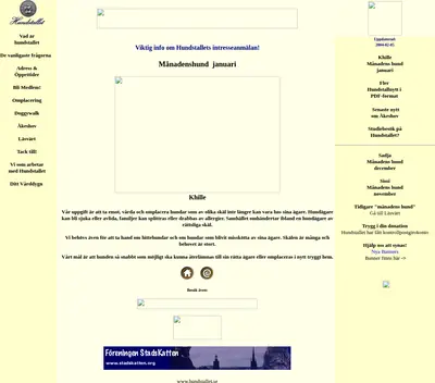 Hundstalls Nytt startsida 2004