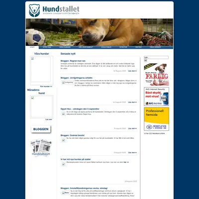 Hundstalls Nytt startsida 2010