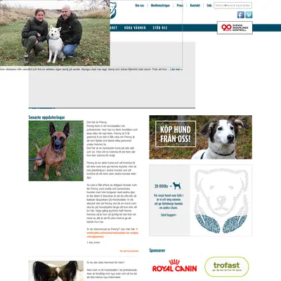 Hundstalls Nytt startsida 2016