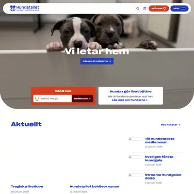 Hundstalls Nytt startsida 2026
