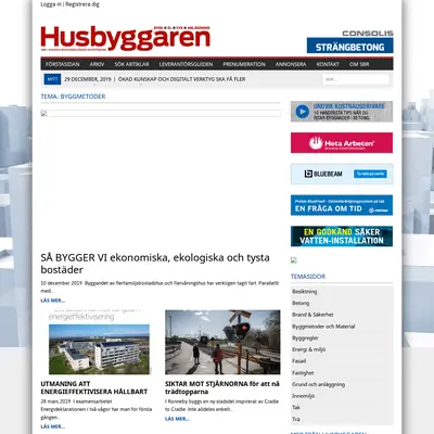 Husbyggaren startsida 2020