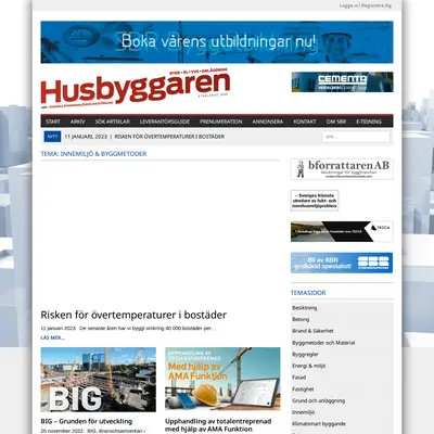 Husbyggaren startsida 2023