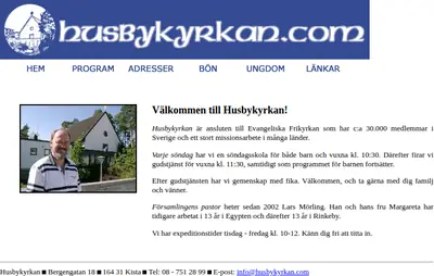 Husbykyrkan play startsida 2004