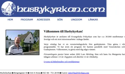 Husbykyrkan play startsida 2005