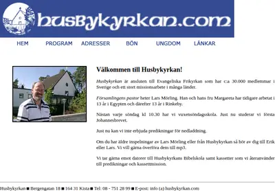 Husbykyrkan play startsida 2008