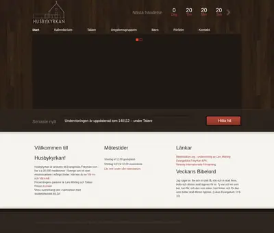 Husbykyrkan play startsida 2014