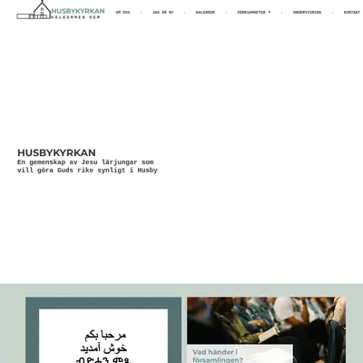 Husbykyrkan play startsida 2025