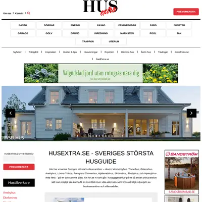 Husextra startsida 2025
