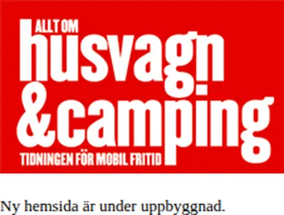 Allt om Husbil & Husvagn startsida 2005