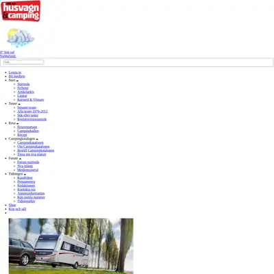 Allt om Husbil & Husvagn startsida 2013