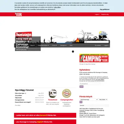 Allt om Husbil & Husvagn startsida 2019