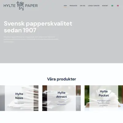 Stora Enso Hylte startsida 2024