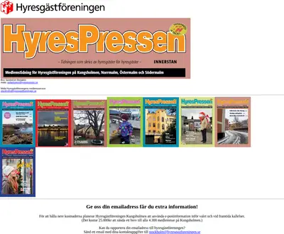 Hyrespressen innerstan startsida 2017