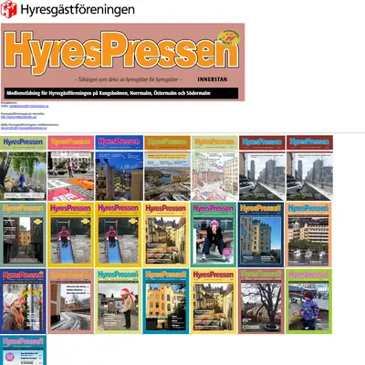 Hyrespressen innerstan startsida 2022