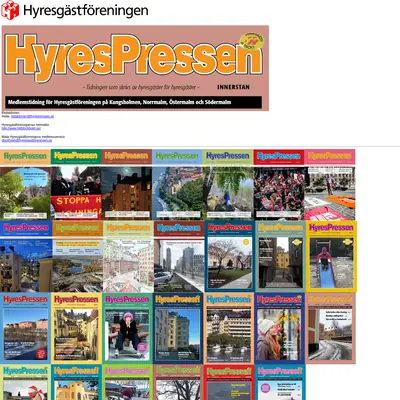 Hyrespressen innerstan startsida 2023