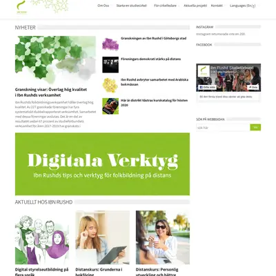www.ibnrushd.se startsida 2021