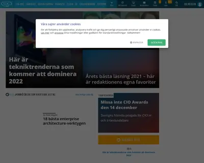 IDG.se startsida 2022