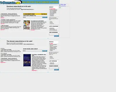 idrott.se startsida 2002