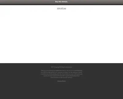 idrott.se startsida 2017