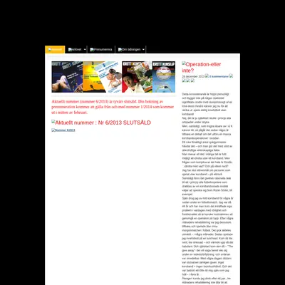 Idrott & Kunskap startsida 2014
