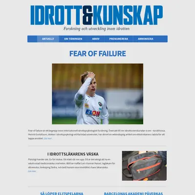 Idrott & Kunskap startsida 2017