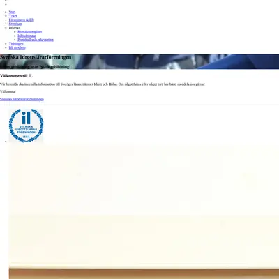 IDROTTSLÄRAREN startsida 2017