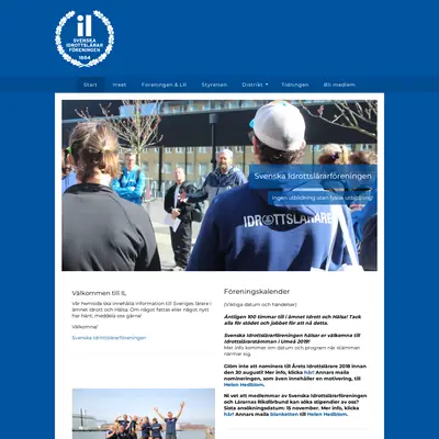 IDROTTSLÄRAREN startsida 2018