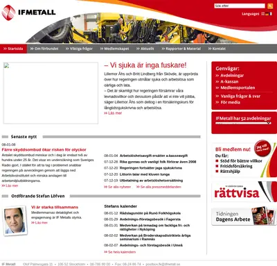 www.ifmetall.se startsida 2008