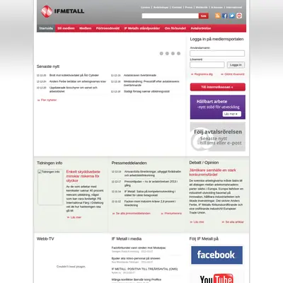 www.ifmetall.se startsida 2013