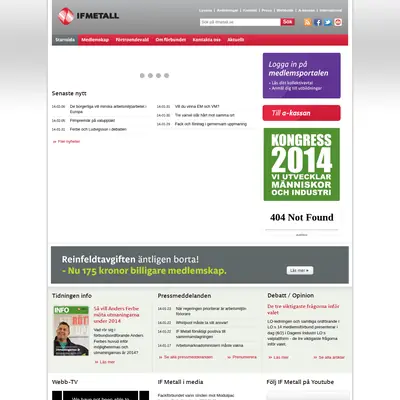 www.ifmetall.se startsida 2014