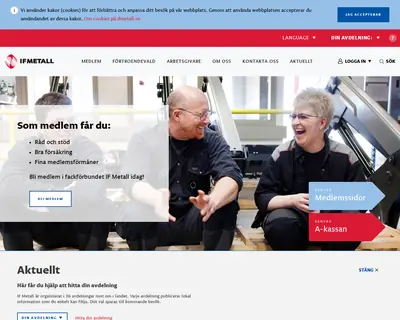 www.ifmetall.se startsida 2018
