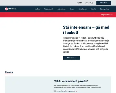 www.ifmetall.se startsida 2026
