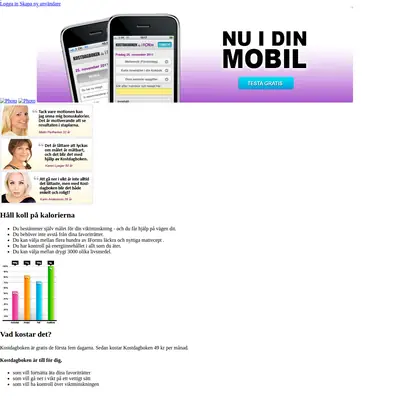iformkostdagbok.se startsida 2012