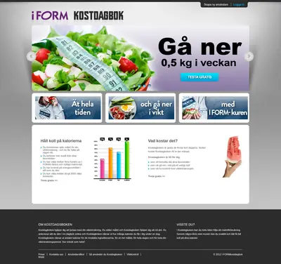 iformkostdagbok.se startsida 2014